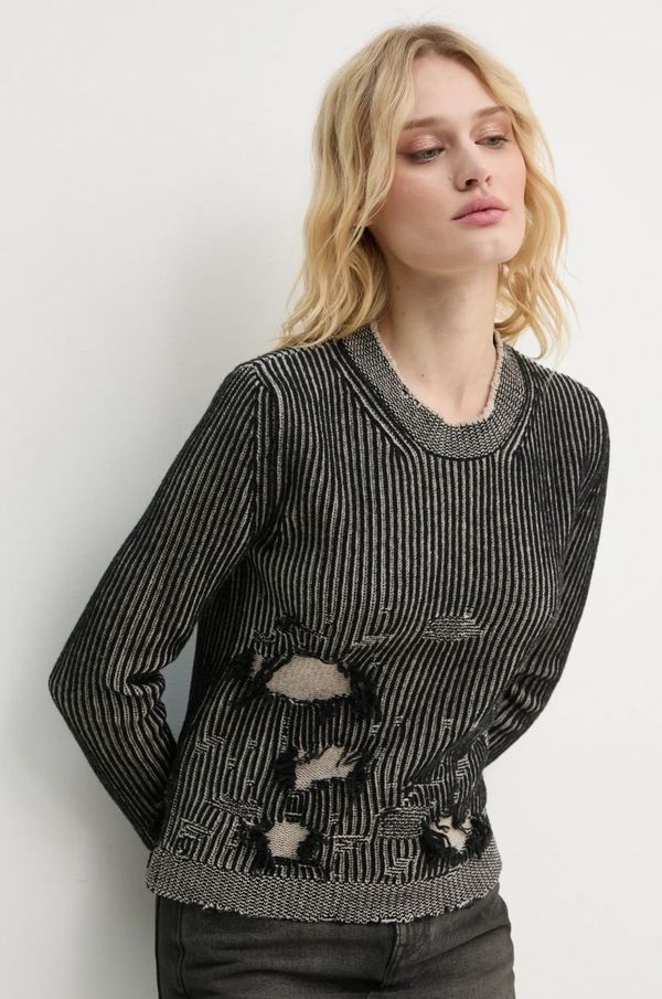 MM6 Maison Margiela MM6 Maison Margiela boja: crna, S62HL0026.M13076