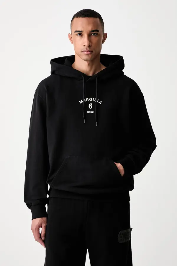 MM6 Maison Margiela MM6 Maison Margiela dukserica sa kapuljačom za muškarce od pamuka