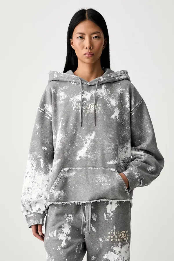MM6 Maison Margiela MM6 Maison Margiela dukserica sa kapuljačom ženska pamučna