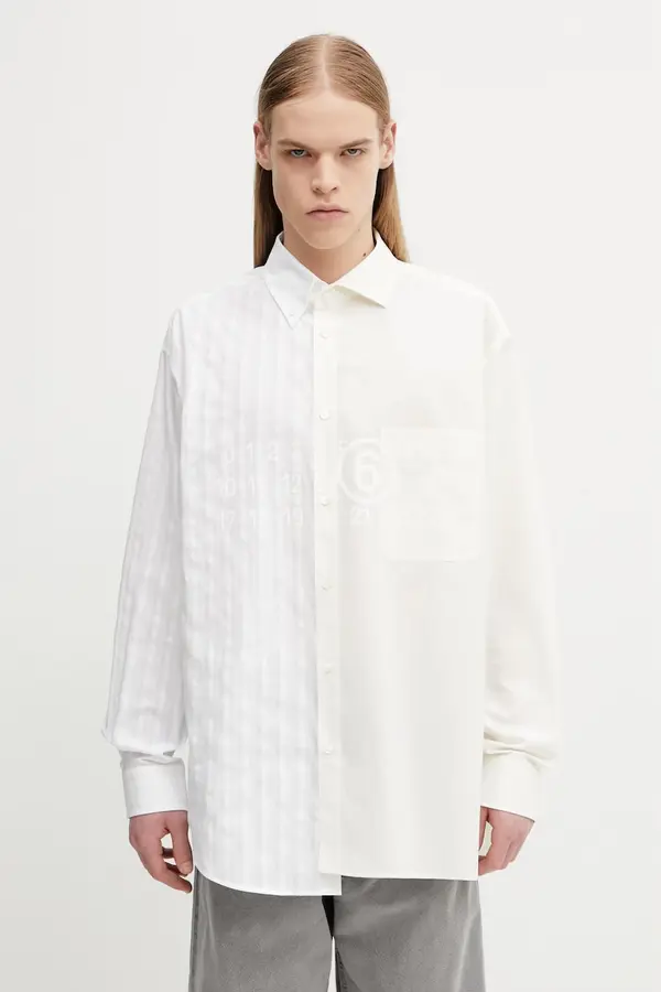 MM6 Maison Margiela MM6 Maison Margiela košulja za muškarce od pamuka