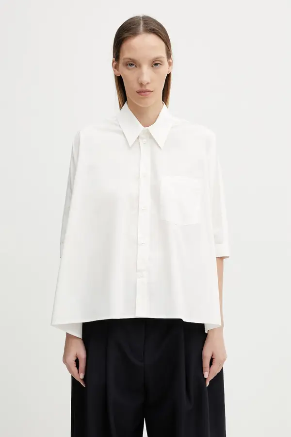 MM6 Maison Margiela MM6 Maison Margiela košulja za žene od pamuka
