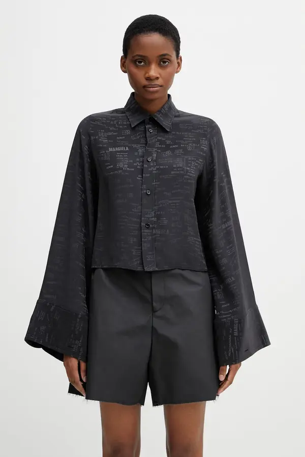 MM6 Maison Margiela MM6 Maison Margiela košulja ženska s viskozom