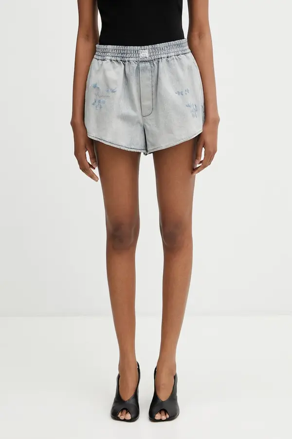 MM6 Maison Margiela MM6 Maison Margiela kratke hlače ženske od pamuka