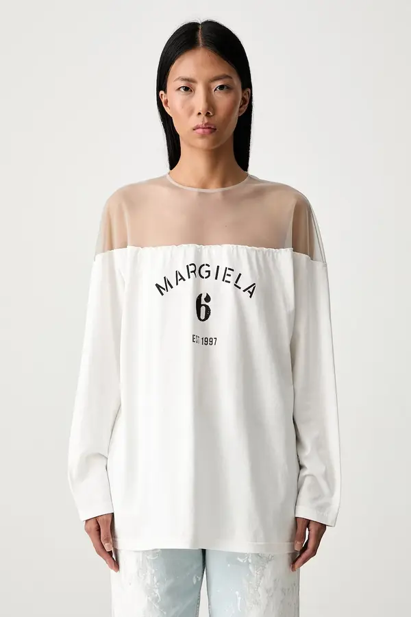 MM6 Maison Margiela MM6 Maison Margiela majica dugih rukava za žene