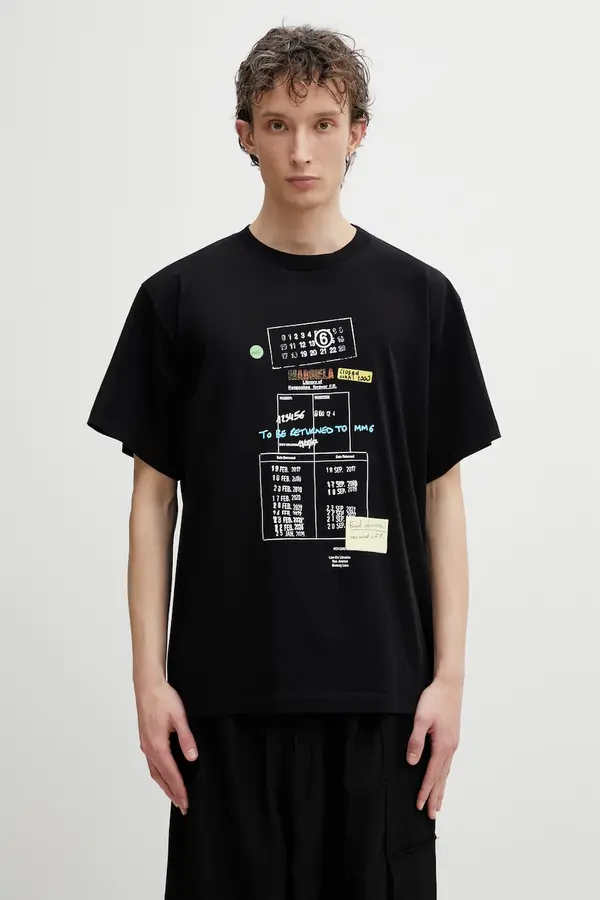 MM6 Maison Margiela MM6 Maison Margiela majica za muškarce od pamuka