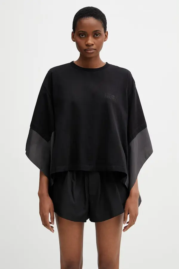 MM6 Maison Margiela MM6 Maison Margiela majica ženska pamučna
