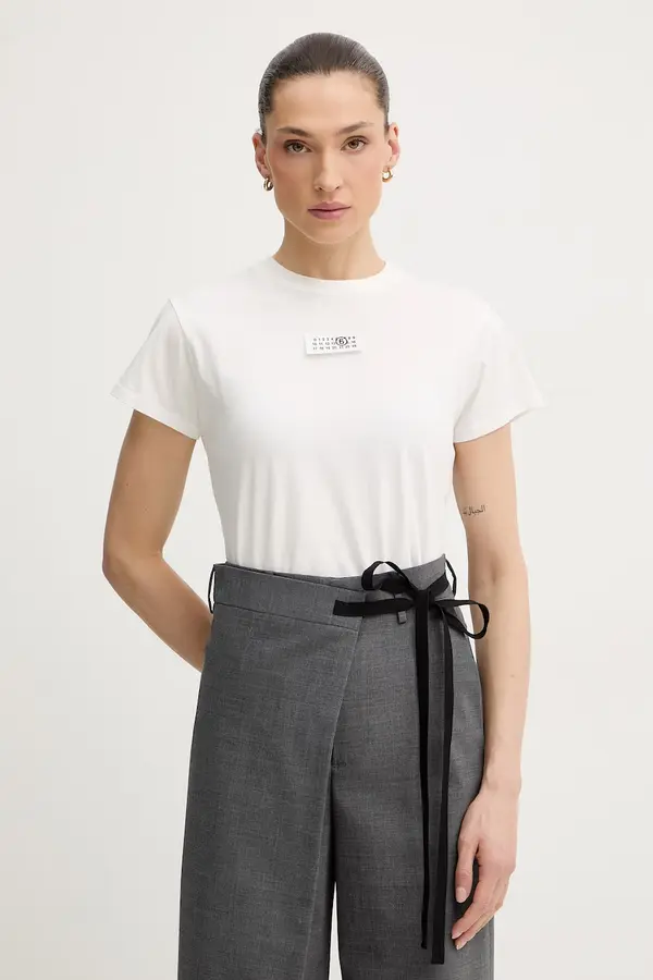 MM6 Maison Margiela MM6 Maison Margiela Pamučna majica MM6 Maison Margiela