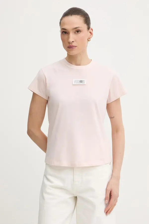 MM6 Maison Margiela MM6 Maison Margiela Pamučna majica MM6 Maison Margiela