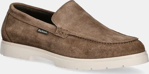 Barbour Mokasinke od brušene kože Barbour Carty