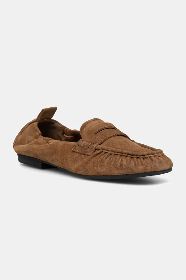Copenhagen Mokasinke od brušene kože Copenhagen leather