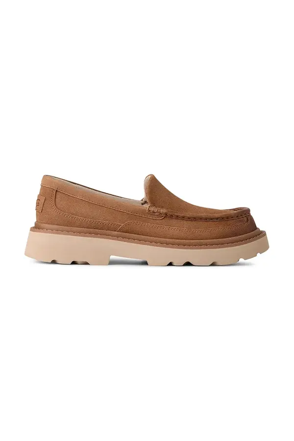 UGG Mokasinke od brušene kože UGG Ascot Lug