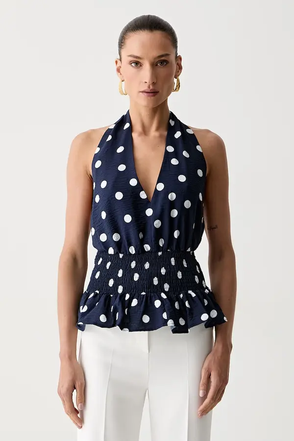 Morgan Morgan bluza s volanima za žene s viskozom OPIDO.F