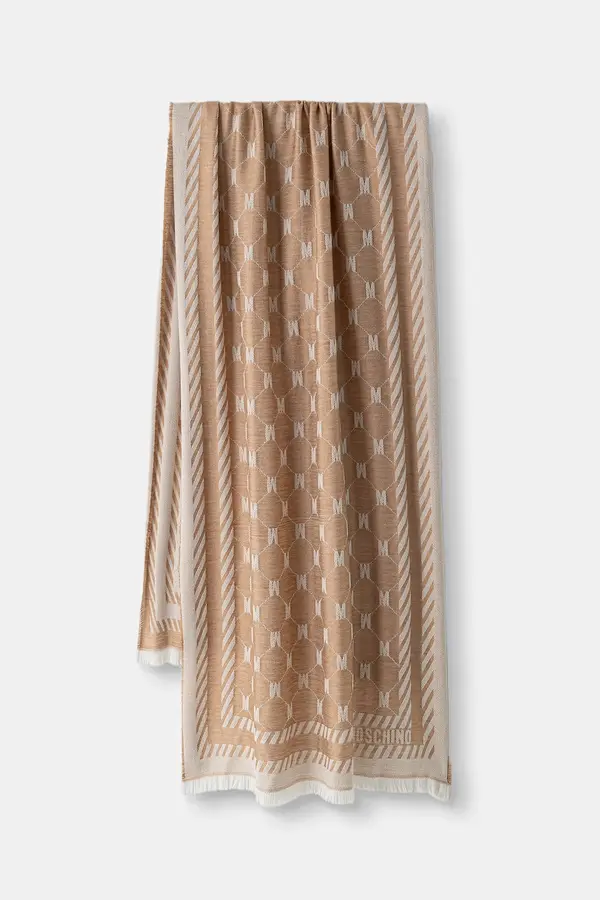 Moschino Moschino kratki šal s vunom