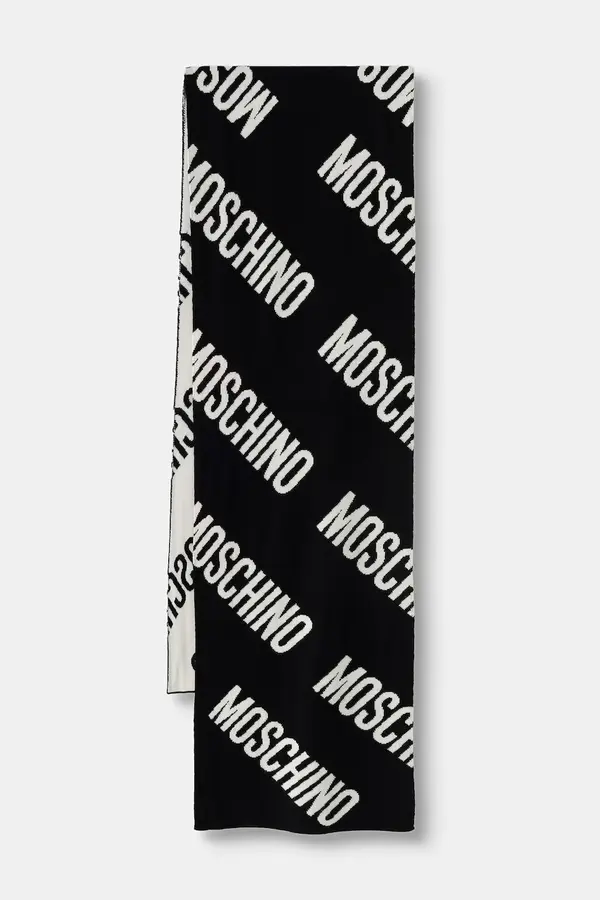 Moschino Moschino kratki šal s vunom