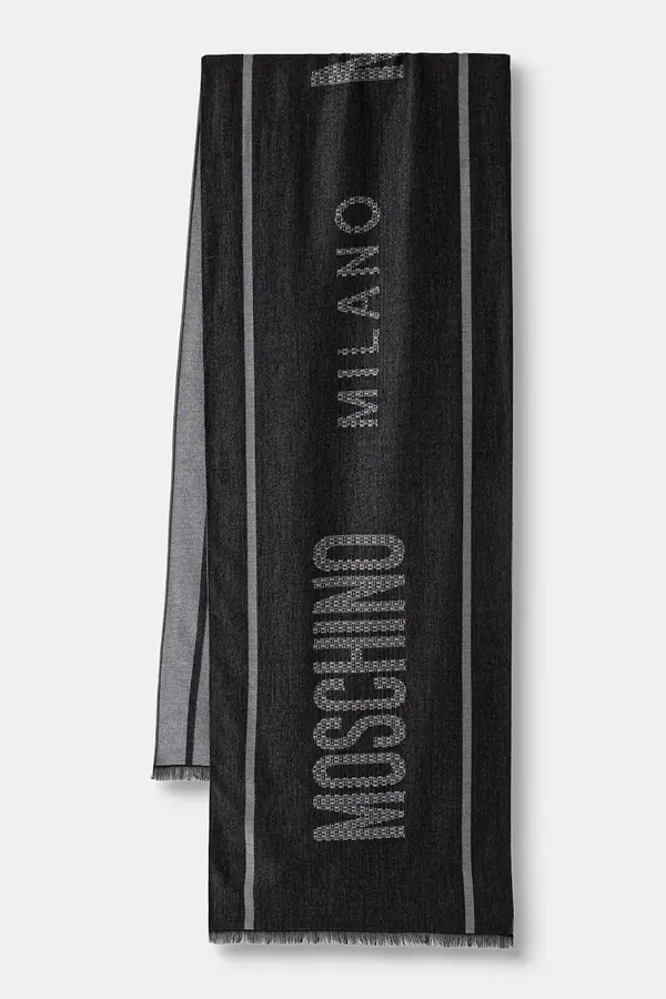 Moschino Moschino kratki šal za muškarce s vunom