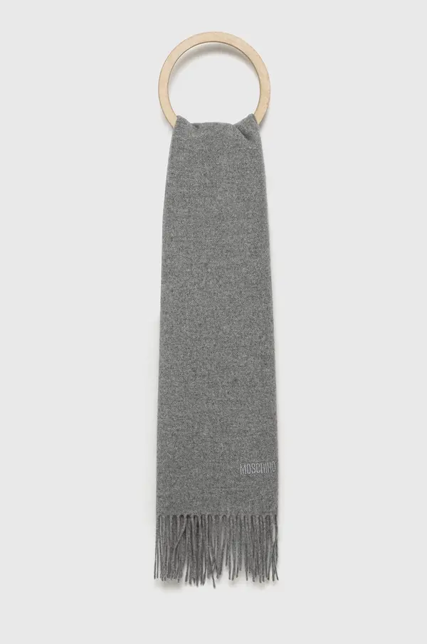 Moschino Moschino Kratki vuneni šal Moschino