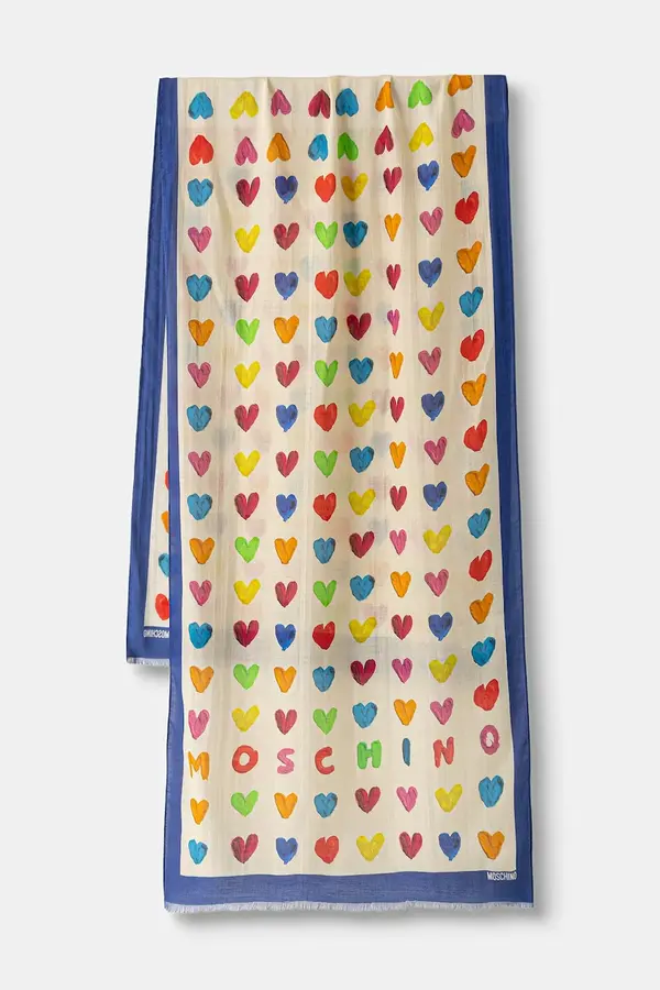 Moschino Moschino šal za žene s dodatkom kašmira