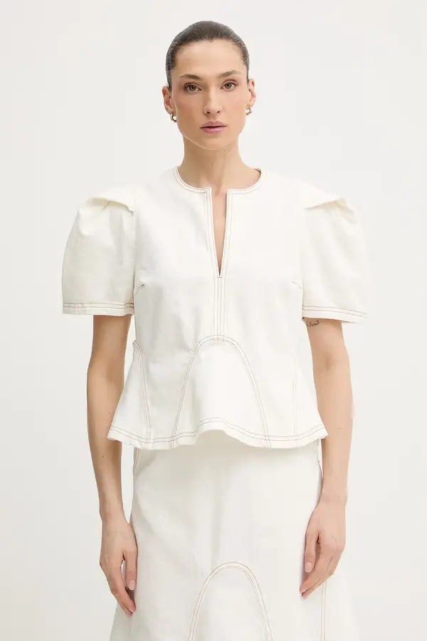MUNTHE MUNTHE bluza za žene od pamuka BAYNOR