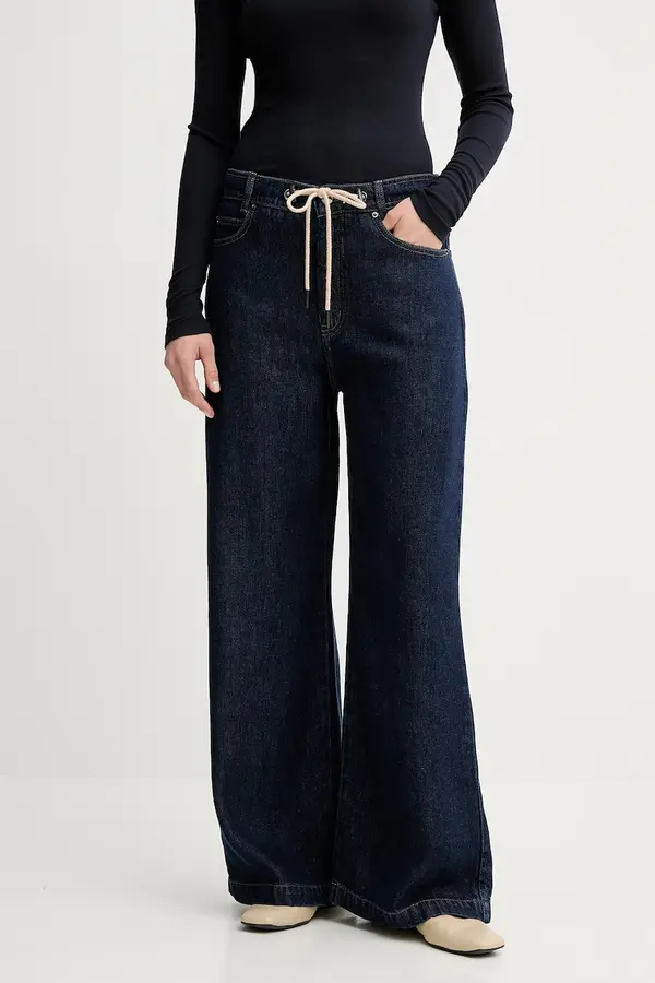 MUNTHE MUNTHE wide leg traperice za žene OBEY