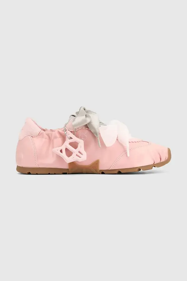 Naked Wolfe Naked Wolfe Adorable Pink Satin tenisice za žene