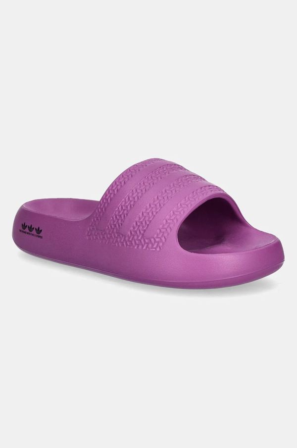 adidas Originals Natikače adidas Originals Adilette Ayoon za žene, boja: ljubičasta, s platformom, IF9454