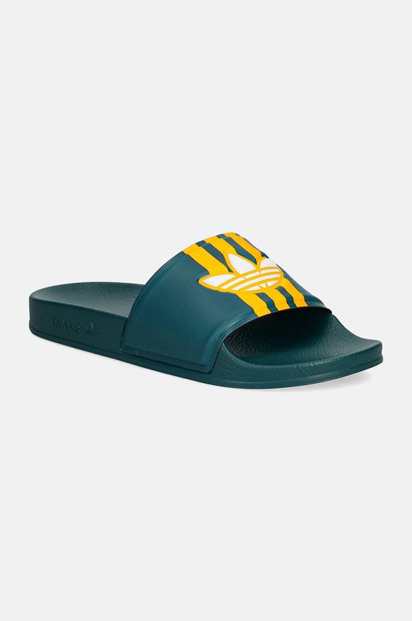 adidas Originals Natikače adidas Originals Adilette za muškarce, boja: zelena, IG9268