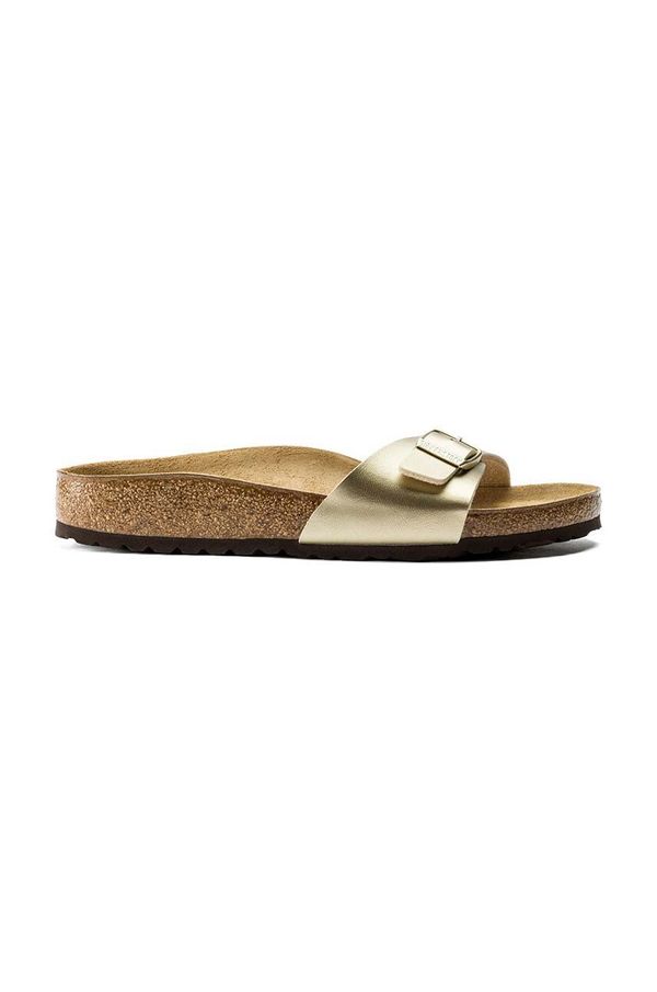 Birkenstock Natikače Birkenstock Madrid za žene, boja: zlatna, 1016107-Gold