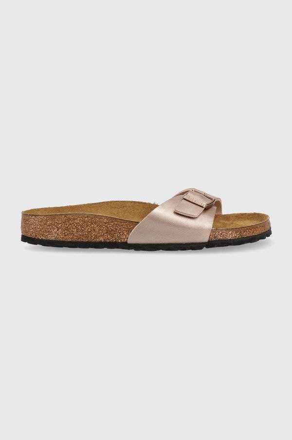 Birkenstock Natikače Birkenstock Madrid za žene, boja: zlatna, 1023927-Copper