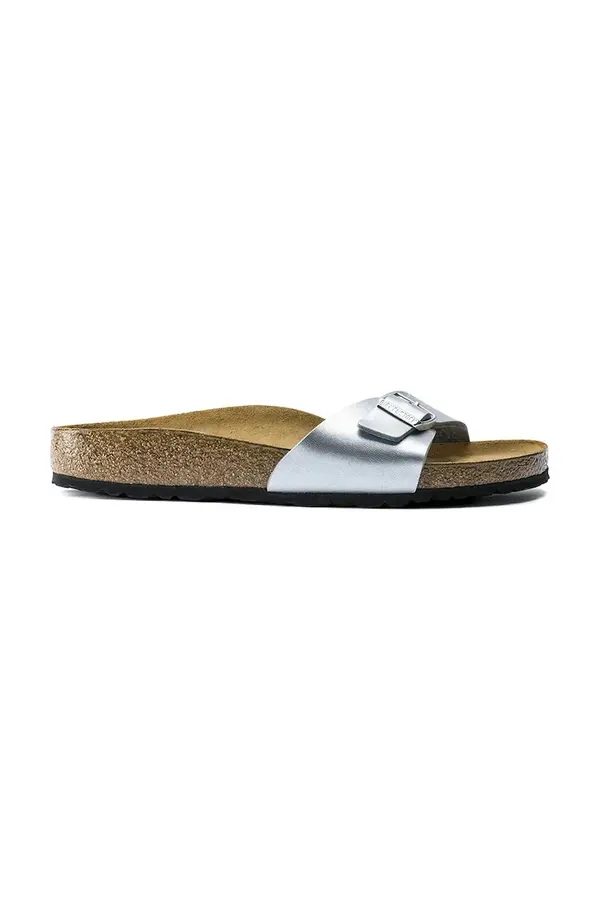 Birkenstock Natikače Birkenstock Madrit za žene, boja: srebrna