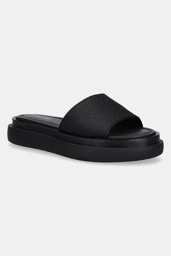 Calvin Klein Natikače Calvin Klein FLATFORM SLIDE - JACQ
