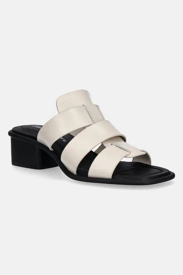 Calvin Klein Jeans Natikače Calvin Klein Jeans HEEL SQUARE MG LTH
