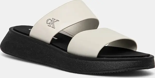 Calvin Klein Jeans Natikače Calvin Klein Jeans SANDAL SLIDE DOUBLE STRAP
