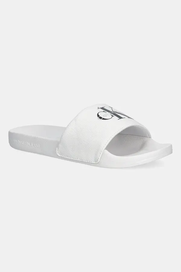 Calvin Klein Natikače Calvin Klein Jeans SLIDE MONOGRAM WN LOGO CK