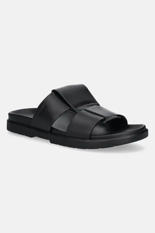 Calvin Klein Natikače Calvin Klein LUG SANDAL DOUBLE T LTH