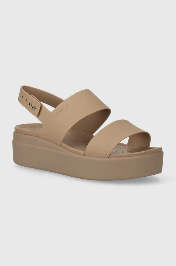 Crocs Natikače Crocs Brooklyn Low Wedge
