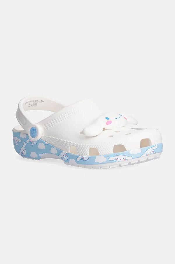 Crocs Natikače Crocs Classic Cinnamoroll Clog za žene, boja: bijela, 210343