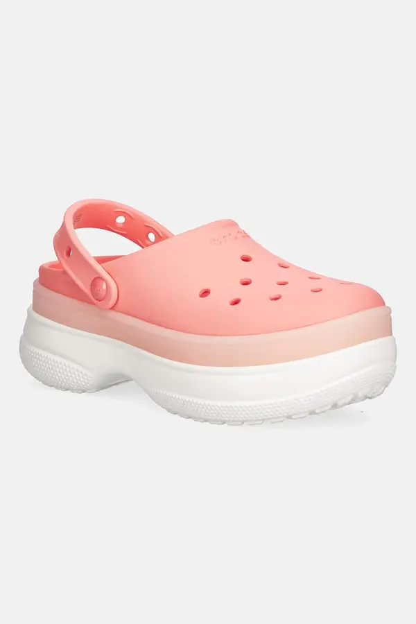 Crocs Natikače Crocs Classic Frosted Stacked Clog