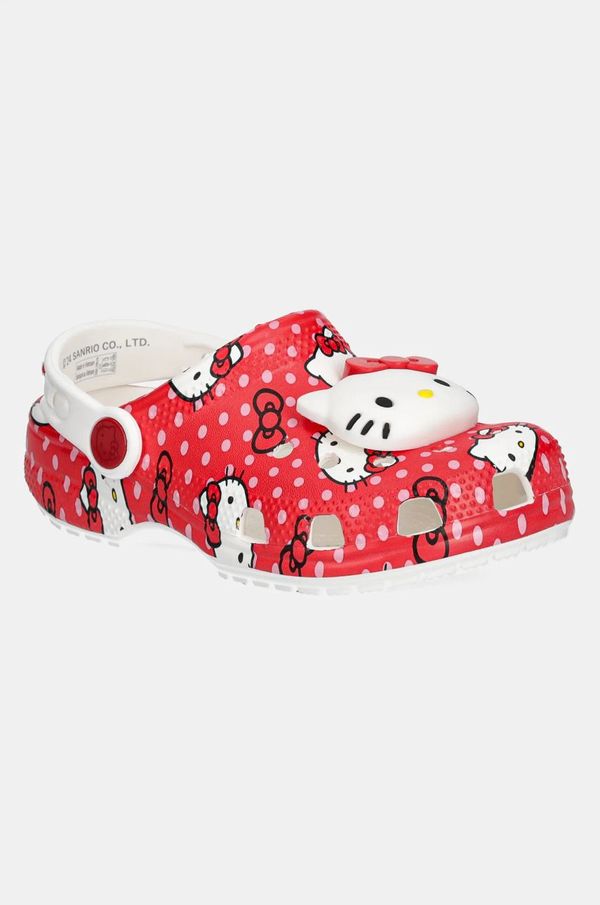 Crocs Natikače Crocs CLASSIC HELLO KITTY RED CLOG boja: crvena, 210576