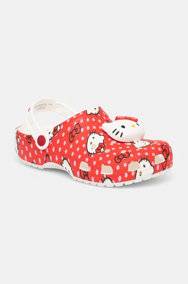 Crocs Natikače Crocs Classic Hello Kitty Red Clog za žene, boja: crvena, 210575