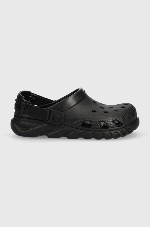 Crocs Natikače Crocs Duet Max II Clog za žene, boja: crna, s platformom, 208776