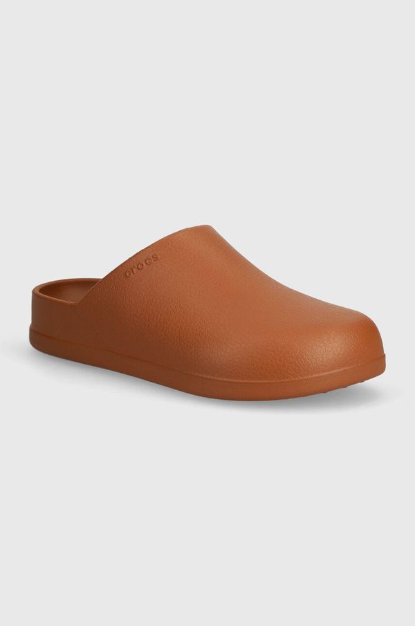 Crocs Natikače Crocs Dylan Clog za muškarce, boja: smeđa, 209366