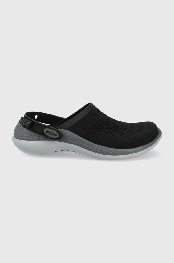 Crocs Natikače Crocs Literide 360 Clog boja: crna, 206708.0DD-BLK.SLT.GR