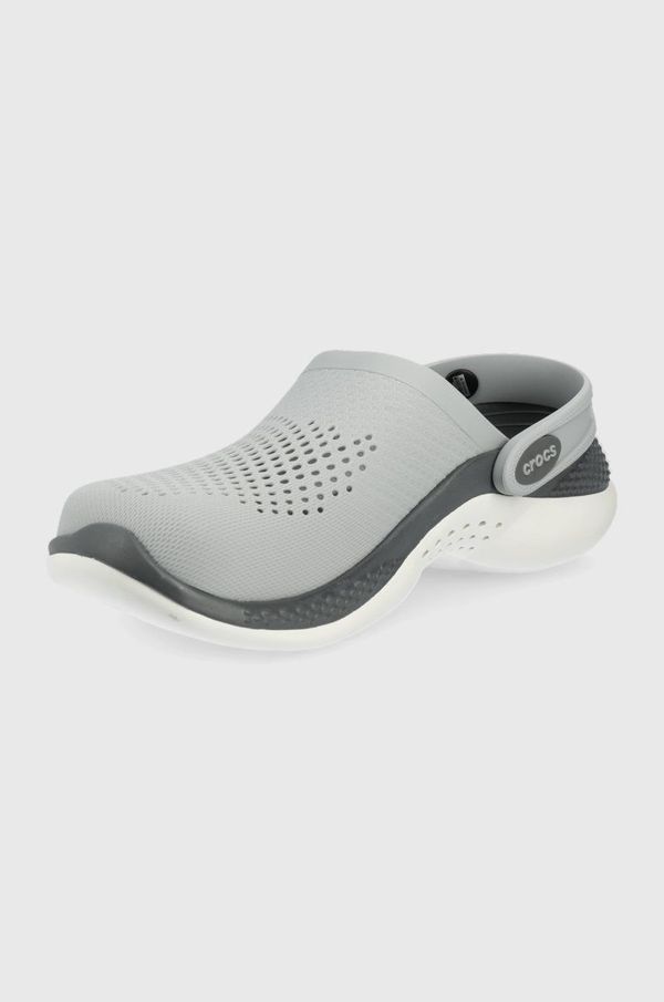 Crocs Natikače Crocs Literide 360 Clog boja: siva, 206708.0DT-LGHT.GREY 206708