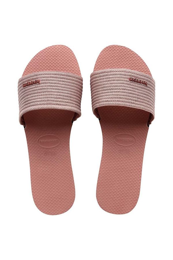 Havaianas Natikače Havaianas YOU MALTA METALLIC za žene, boja: ružičasta, 4147312.3544
