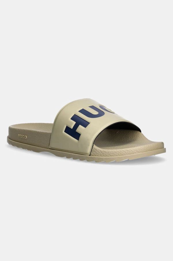 Hugo Natikače HUGO Match za muškarce, boja: bež, 50498352