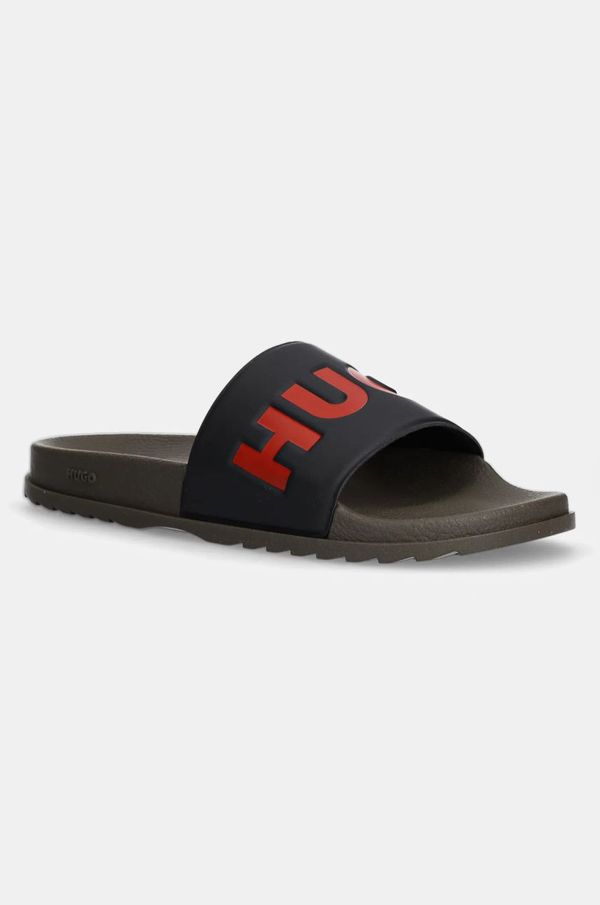 Hugo Natikače HUGO Match za muškarce, boja: zelena, 50498352