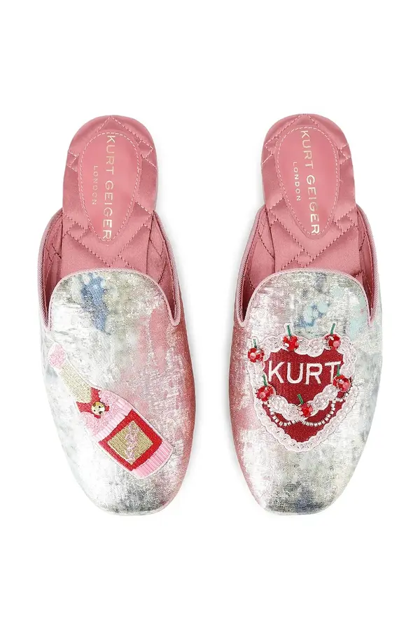 Kurt Geiger London Natikače Kurt Geiger London Embroidered Slipper