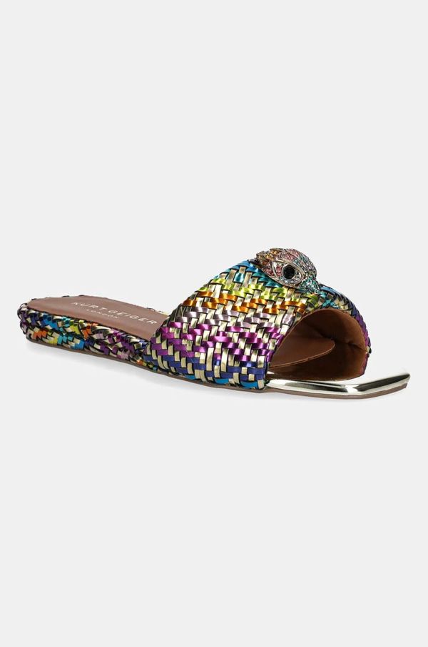 Kurt Geiger London Natikače Kurt Geiger London Kensington Flat Sandal za žene, 8496199979