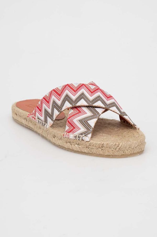 Missoni Natikače Missoni Harlow za žene, boja: bež, M28_002