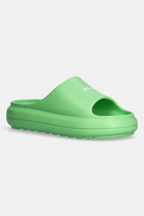 MSGM Natikače MSGM za žene, boja: zelena, s platformom, 3841MDS206